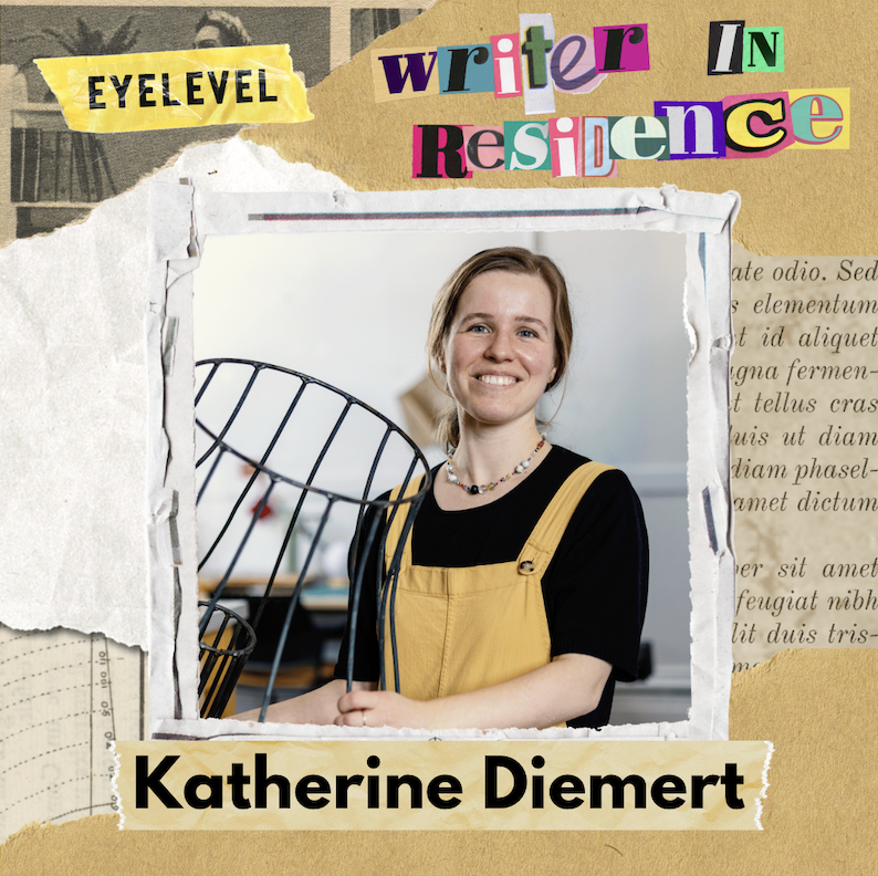 Infographic announcing Katherine Diemert as a mentee for WIR
